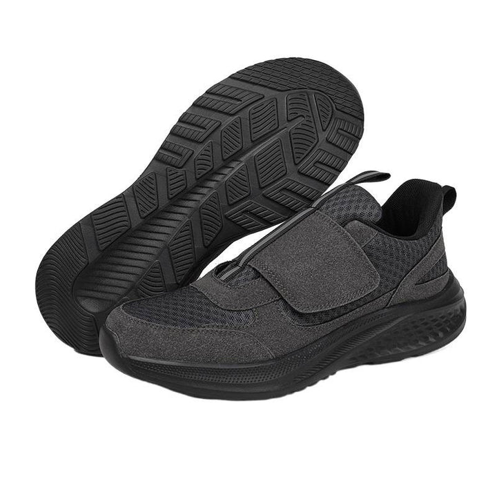 Men's Nan Urban Slip-On Sneaker with Velcro Front Closure, Elastic Pull System and Multi-Layer Cushioning Mune Fashion