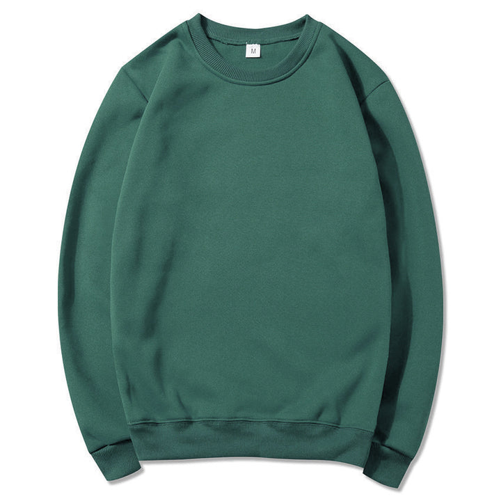 Unisex timeless crew neck sweater without hood with brushed inner side and reinforced neck Mune Fashion