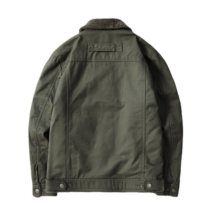 Men's Warm Winter Jacket with Teddy Lining Mune Fashion