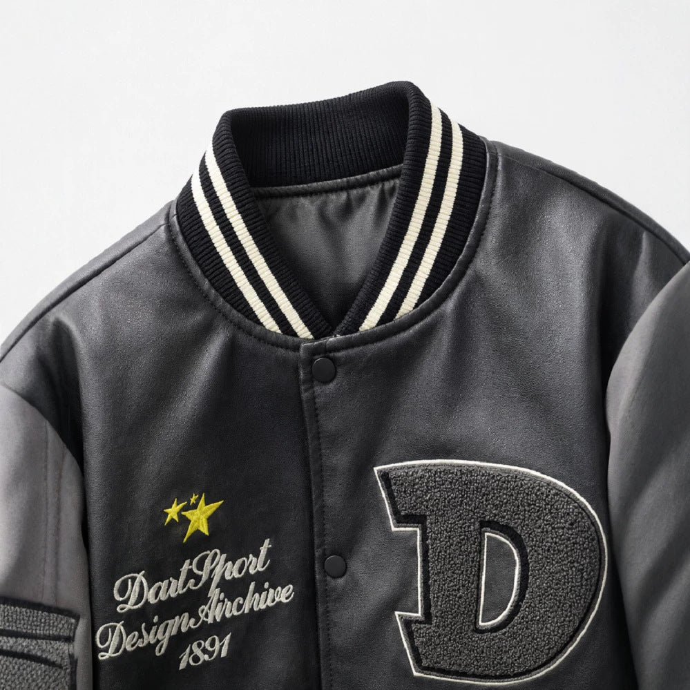 Men's Fashion Padded Jacket with Sporty Design Mune Fashion