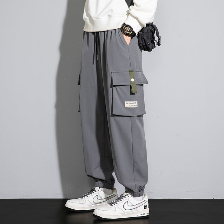 Men's Comfortable Cargo Pants with Multiple Pockets Mune Fashion