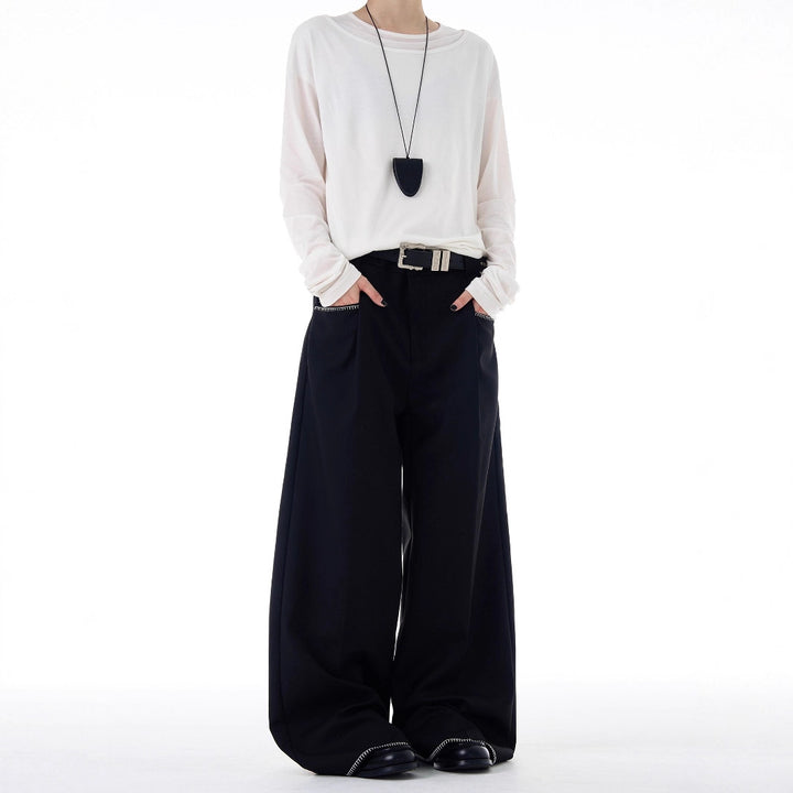 Women Elegant and Comfortable Wide Pants Mune Fashion
