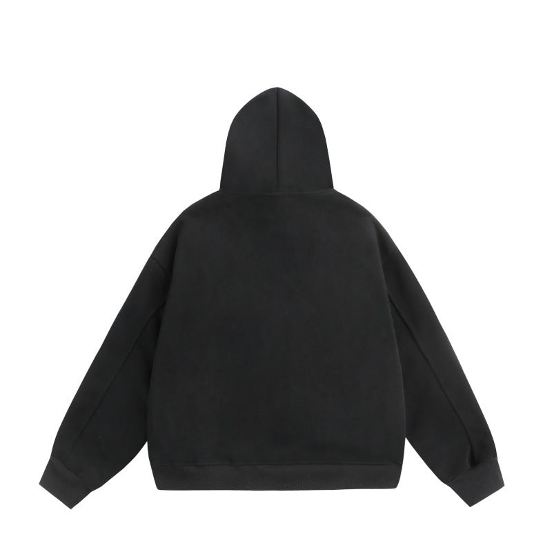 Unisex Oversize Hoodie with large slogan print and kangaroo pocket Mune Fashion