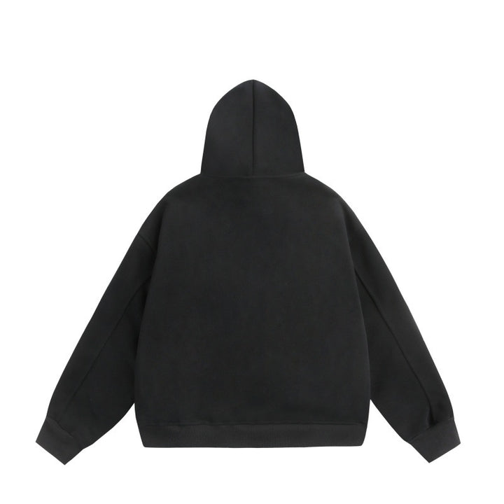 Unisex Oversize Hoodie with large slogan print and kangaroo pocket Mune Fashion