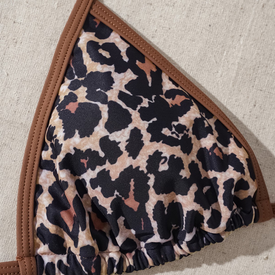 Ladies triangle bikini with wrap skirt Mune Fashion