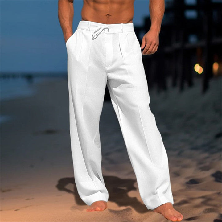 Men’s Spring Drawstring Relaxed Pants