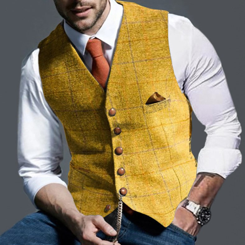 Men's Elegant Vest Mune Fashion