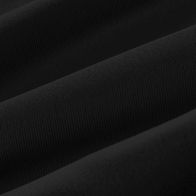 Men's loose jogging pants with side check stripe and snap button placket Mune Fashion