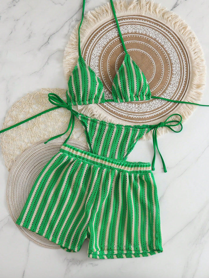 Ladies Two-Piece Beach Outfit Mune Fashion