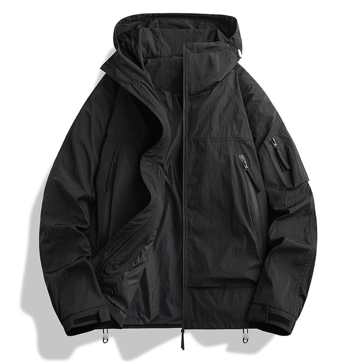 Men's Technical Outdoor Jacket with Practical Pockets Mune Fashion