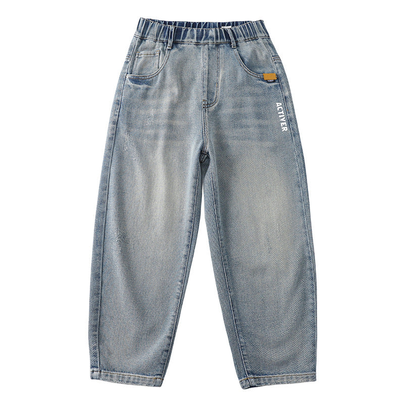 Men's fashionable baggy jeans with unique pockets Mune Fashion