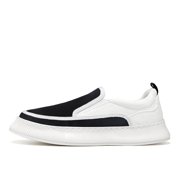 Women's Slip-On Sneakers with Breathable Surface and Non-Slip Sole Mune Fashion