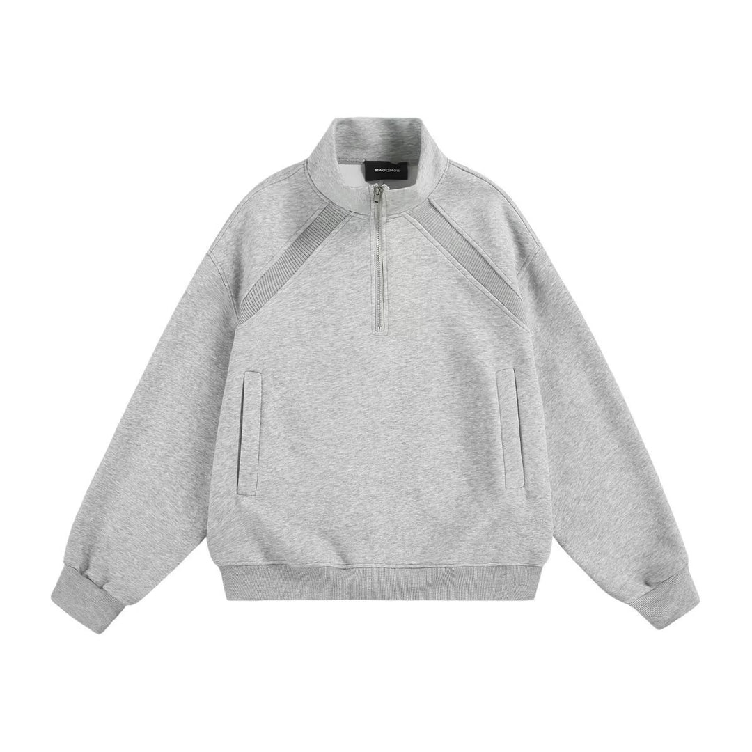 Women's Sporty Stand-Up Collar Sweater Mune Fashion