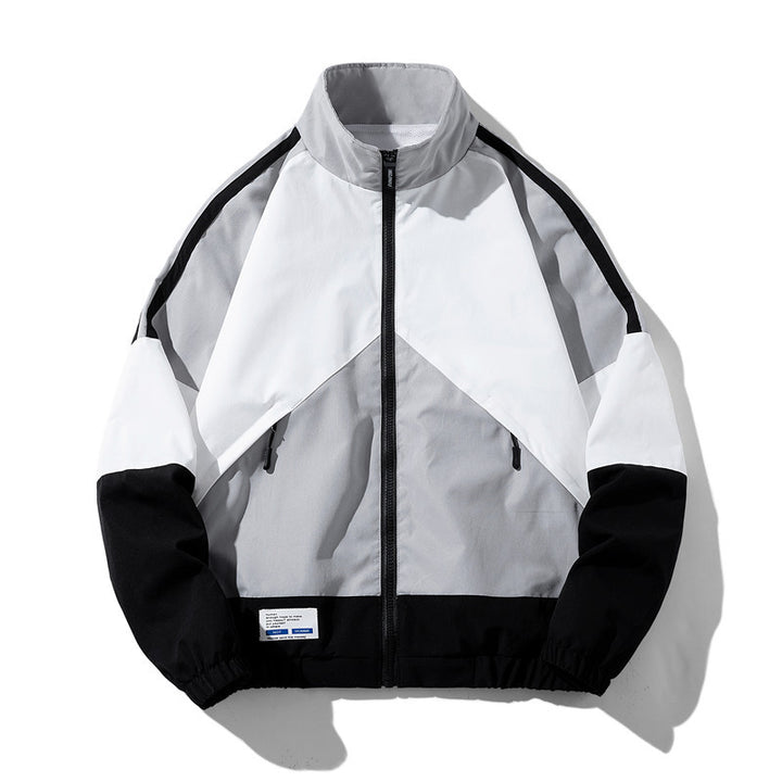 Men's Functional Windbreaker Jacket with Sporty Design Mune Fashion