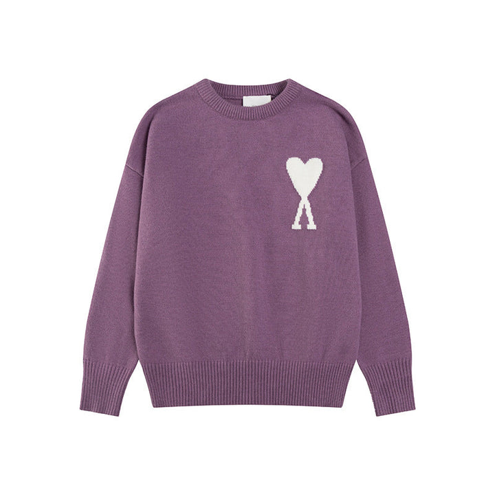 Mune | Heart-Embroidered Women's Sweater