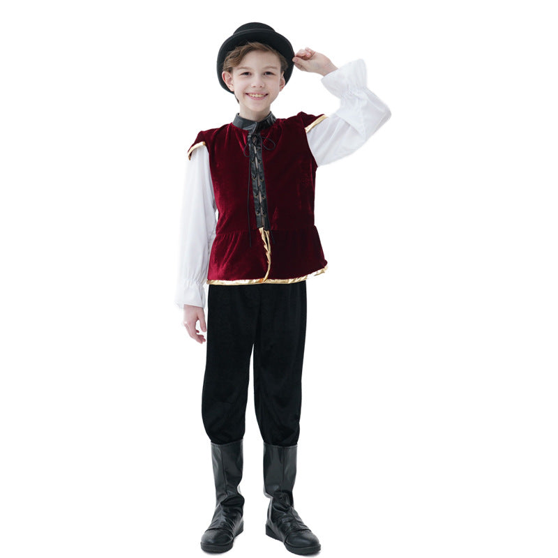 Boys Renaissance Costume Mune Fashion