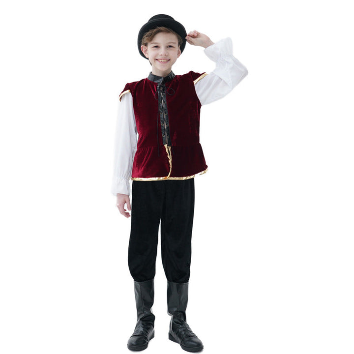 Boys Renaissance Costume Mune Fashion