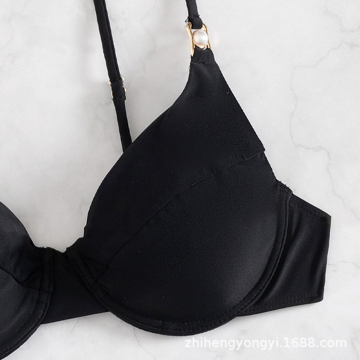 Ladies Push-Up Bikini with elegant strap details Mune Fashion