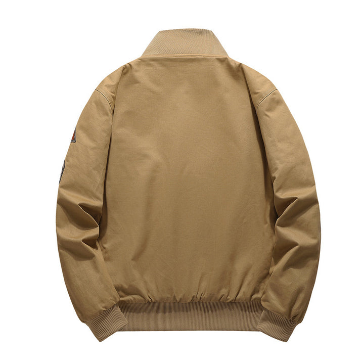 Men's Pilot Blouson with Sherpa lining and striking patch details Mune Fashion