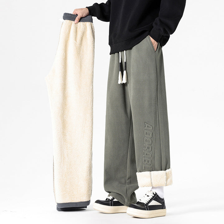 Women Plush Sports Pants