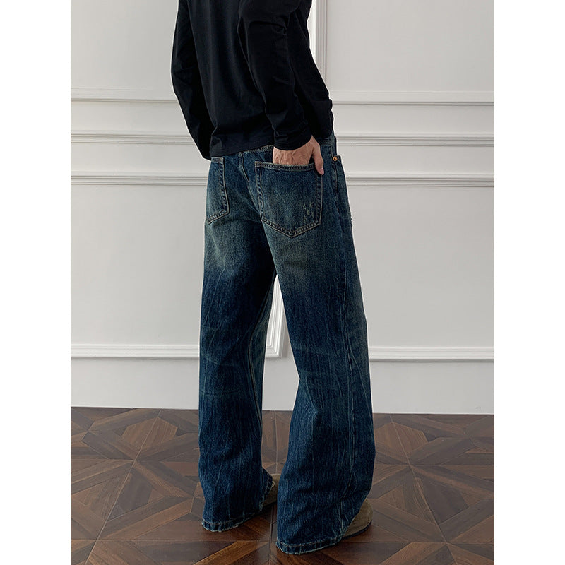 Men's Loose Denim Jeans Mune Fashion