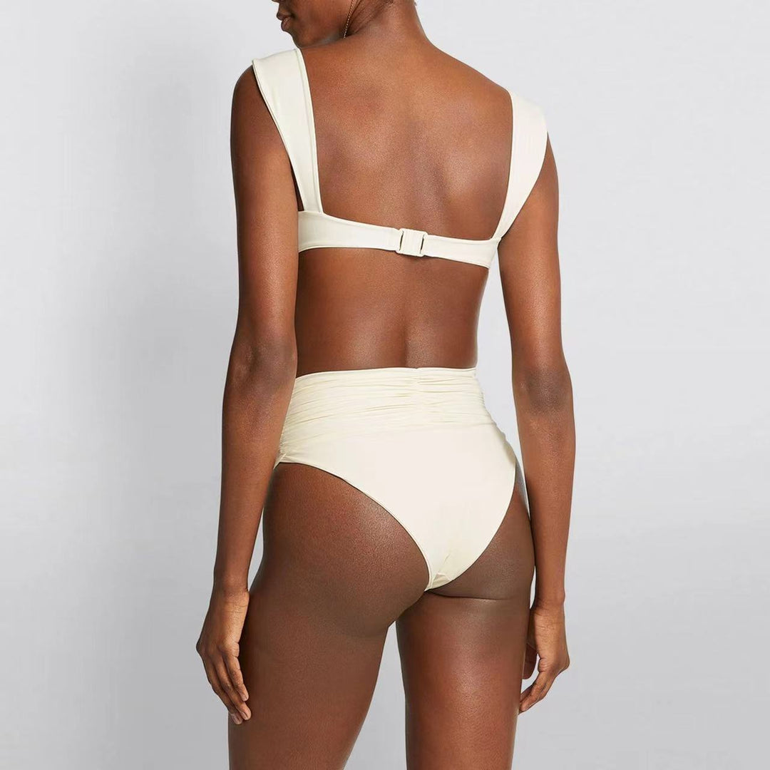 Women's Elegant Bikini Cut with Floral Detail Mune Fashion
