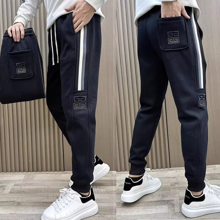 Men's sporty jogging pants with pockets Mune Fashion