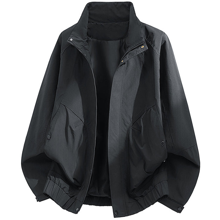 Men's technical hooded softshell jacket with adjustable hood and utility pockets Mune Fashion