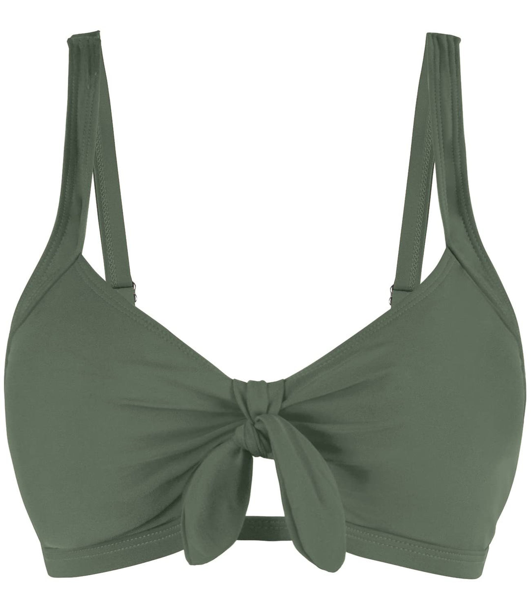 Women's Sporty Bikini Top with Stylish Knot Detail Mune Fashion