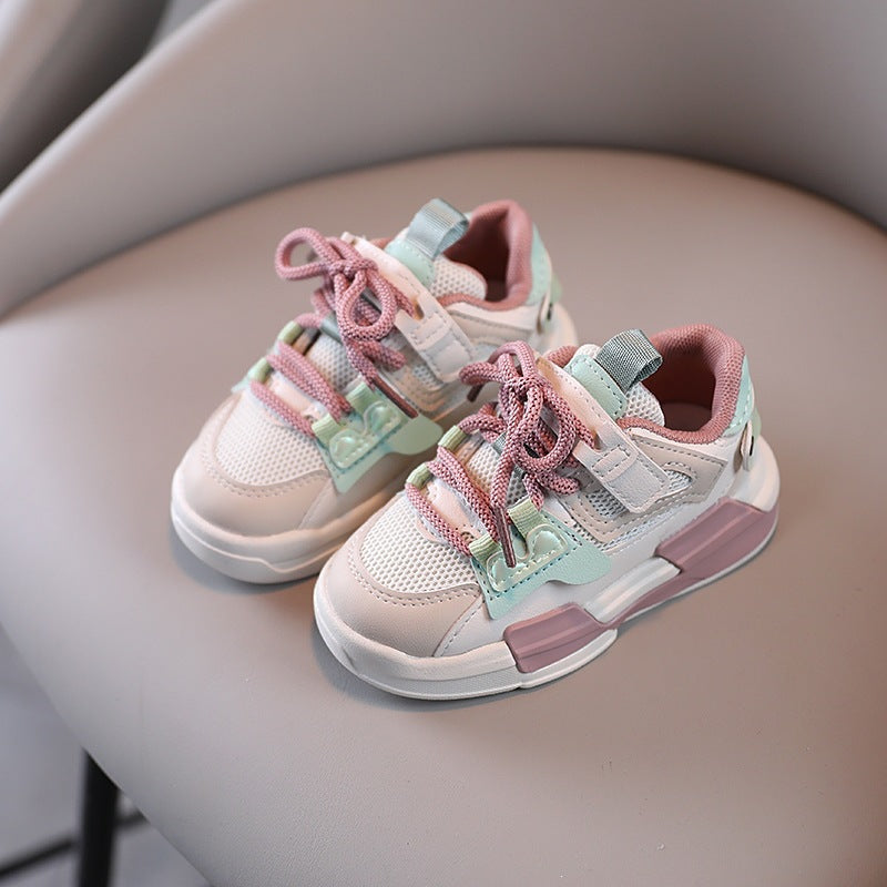 Women Padded Casual Sneakers with Mesh Inserts and Cushioned Platform Sole Mune Fashion