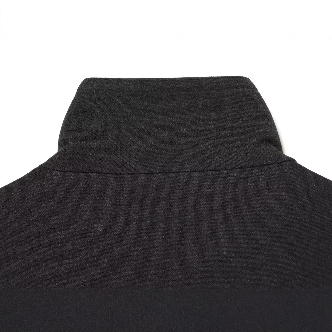Women's Short Oversized Coat in Boxy Cut with High Stand-Up Collar Mune Fashion