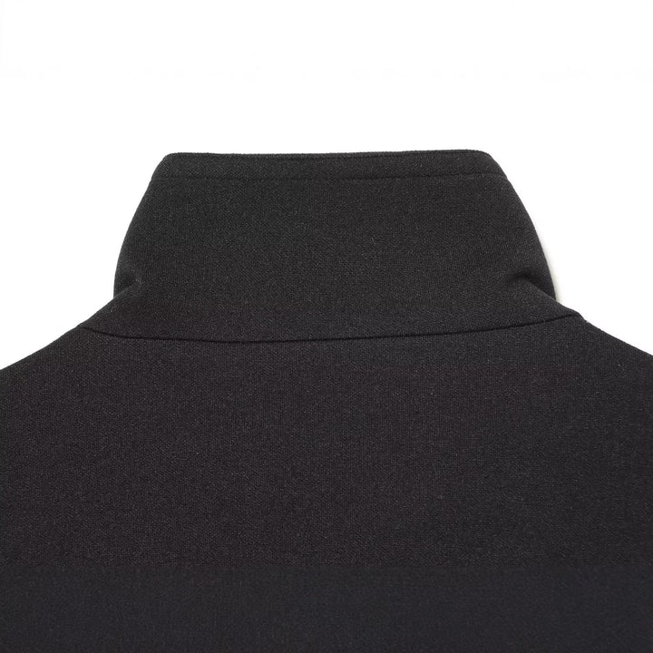 Women's Short Oversized Coat in Boxy Cut with High Stand-Up Collar Mune Fashion