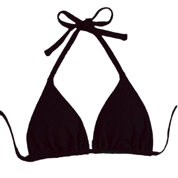 Ladies triangle bikini top with deep V-neckline Mune Fashion