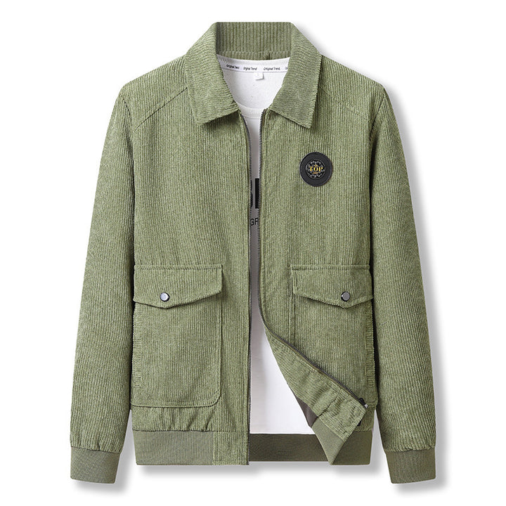 Men's Fashion Jacket with Textured Fabric Mune Fashion