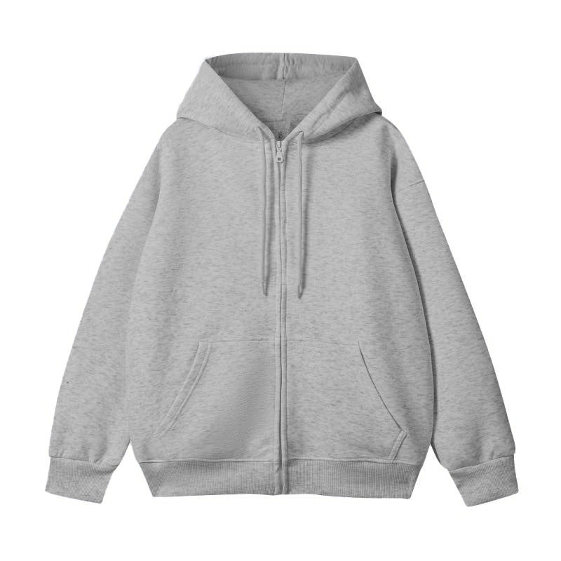 Unisex Oversized Hoodie Jacket with Full Zip and Kangaroo Pocket Mune Fashion