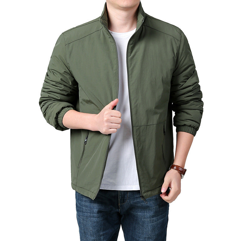 Men's Light Transition Jacket with Elastic Cuffs Mune Fashion