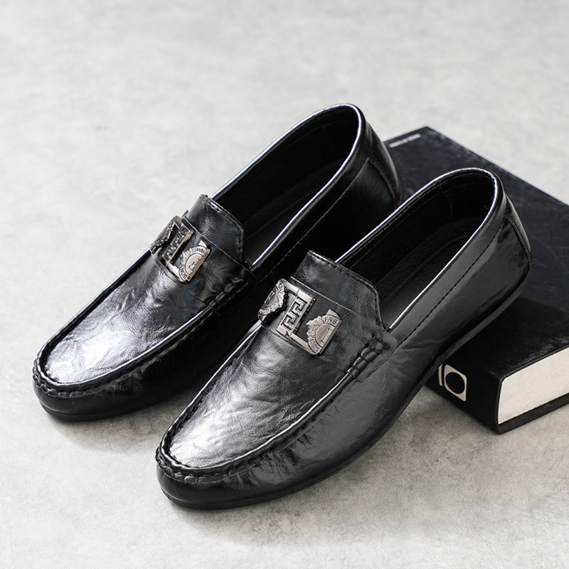 Men's Elegant Moccasins with Noble Details Mune Fashion