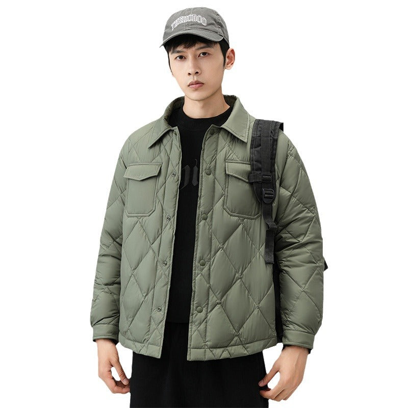 Men's Fashion Padded Jacket with Pockets Mune Fashion