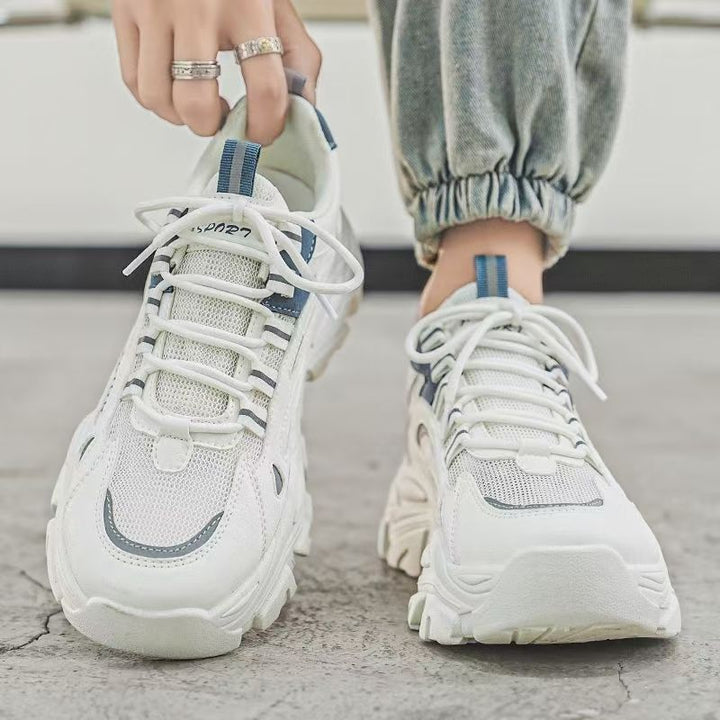 Women's Comfortable Sneakers with Breathable Surface and Shock-Absorbing Sole Mune Fashion