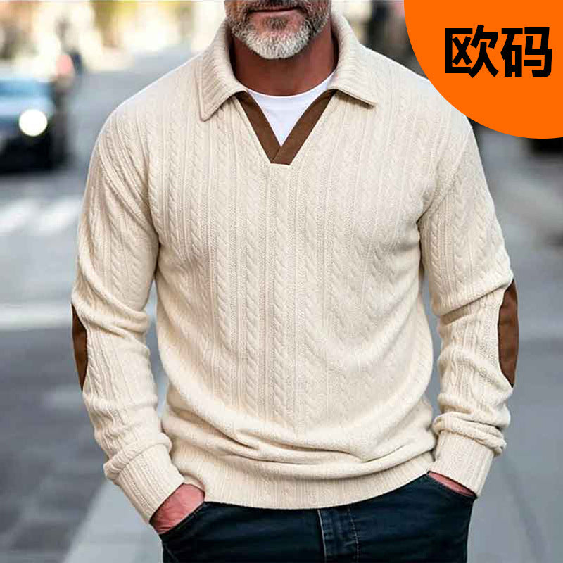 Men's Classic Knitted Sweater Mune Fashion