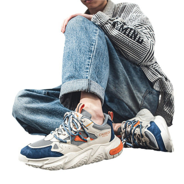 Women Sporty Sneakers with Springy Upper Material and Non-Slip Sole Mune Fashion