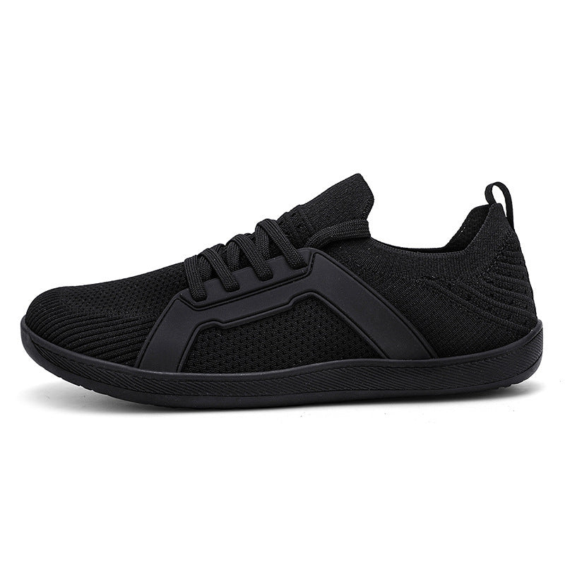 Men's urban knitted casual sneakers with elastic slip-on shaft, thermoplastic side reinforcement, and shock-absorbing lightweight sole Mune Fashion