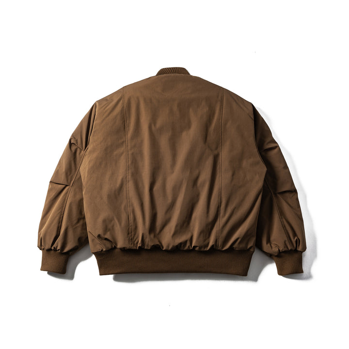 Men's boxy padded short jacket with ribbed collar and ergonomic side pockets Mune Fashion