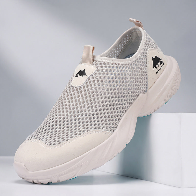 Unisex Breathable Mesh Slippers with Cushioned Profile Sole Mune Fashion