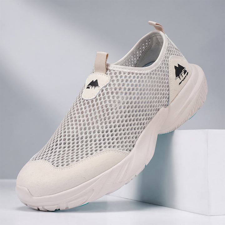 Unisex Breathable Mesh Slippers with Cushioned Profile Sole Mune Fashion