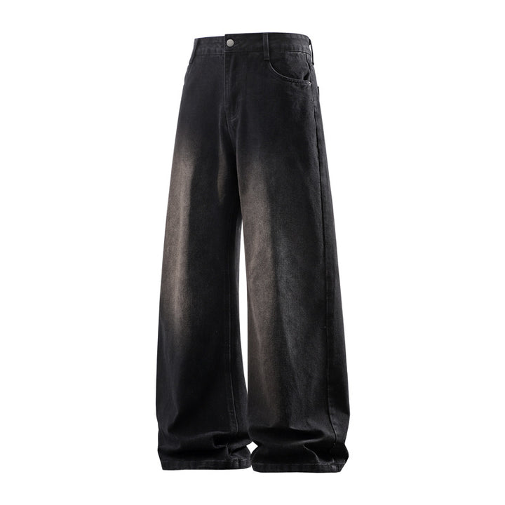 Women's wide high-waisted baggy jeans in vintage look with extra wide leg Mune Fashion