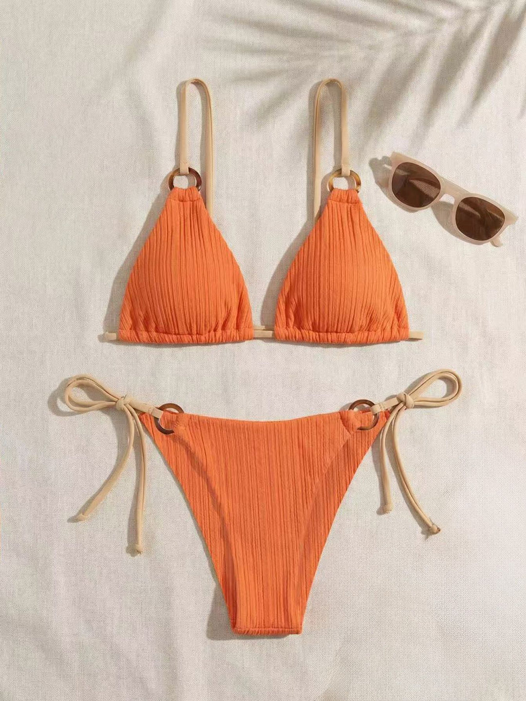 Ladies triangle bikini with adjustable strap Mune Fashion
