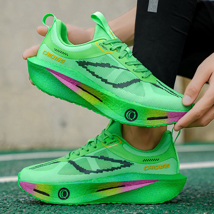 Unisex breathable performance running shoes with extra cushioning EVA midsole and mesh upper Mune Fashion