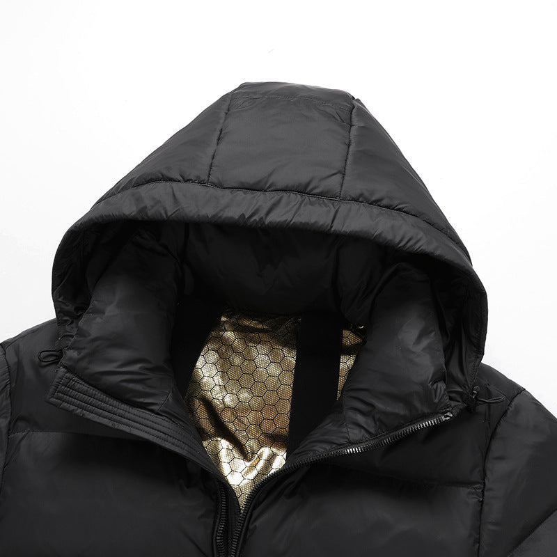 Unisex functional parka with reflective thermo lining and carrying straps Mune Fashion