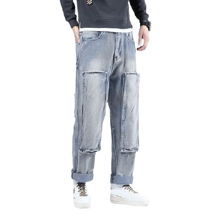 Men's Modern Cargo Jeans Mune Fashion